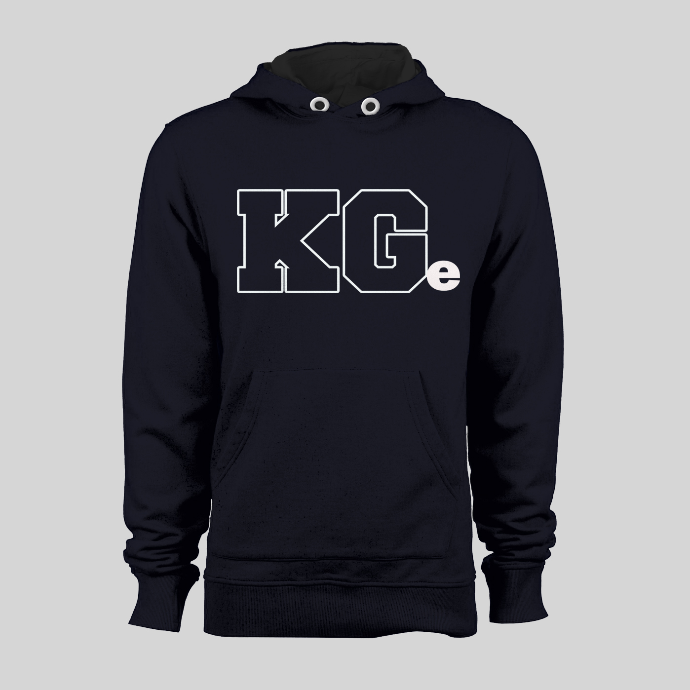 KG Black Hooded Sweatshirt