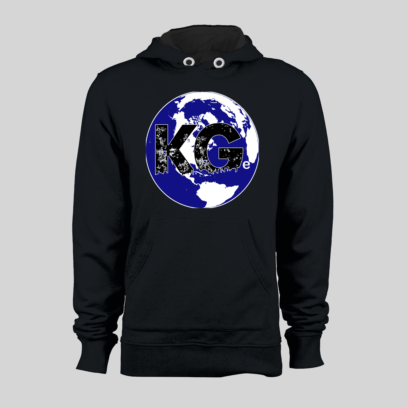 KG World Black Hooded Sweatshirt