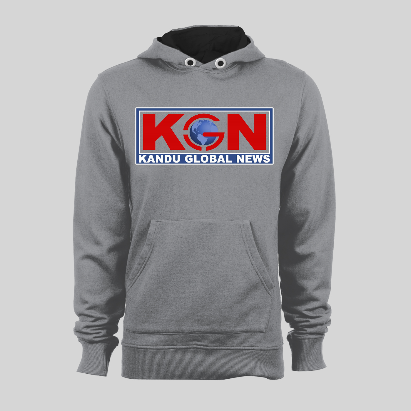 KGN Grey Hooded Sweatshirt